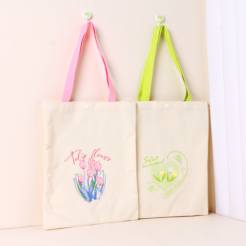 Fragrant Tulip Canvas Bag (Blend)