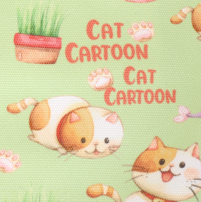 Cartoon cat canvas bag
