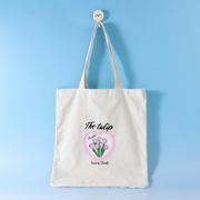 Simple Canvas Bag (Tulips)