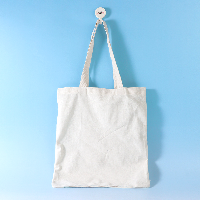 Simple Canvas Bag (Oil Painting Flowers)