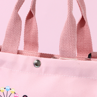 Circus Square Dual-Purpose Canvas Bag