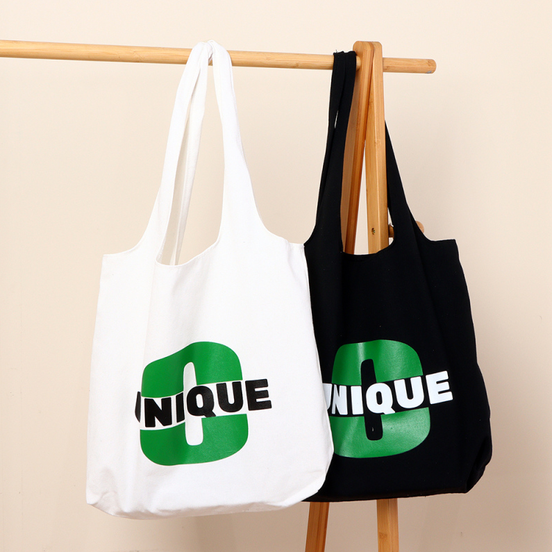 Simple Letter Vest Canvas Bag