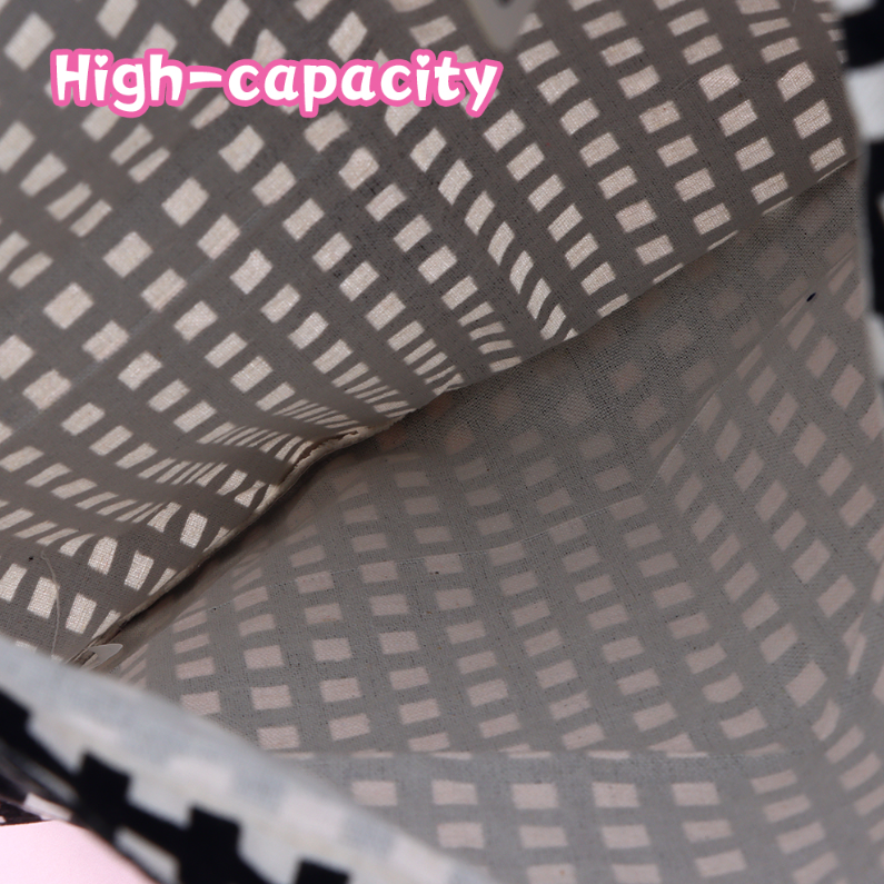 Simple Checkerboard Canvas Bag