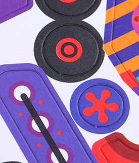 Educational Magnetic Puzzle- Happy Cars(9910A)