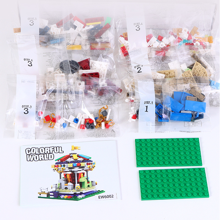 Building Blocks - Amusement Park Carousel (343PCS)