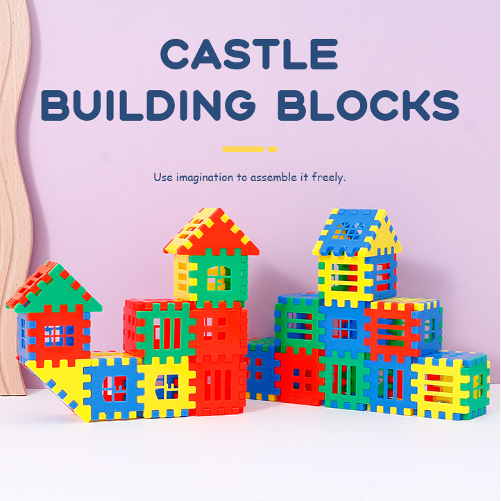 Castle Building Blocks - PVC Bagged