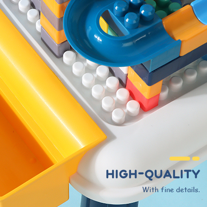 Slideway Building Blocks Table Toy
