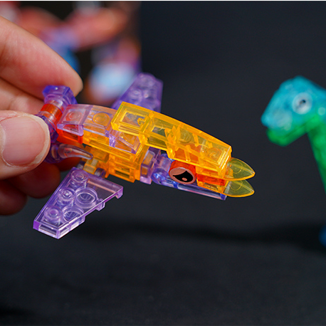 Crystal Dinosaur Series Building Blocks