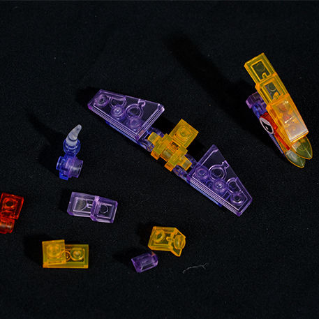 Crystal Dinosaur Series Building Blocks