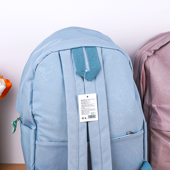 Simple Triangle Zipper Backpack