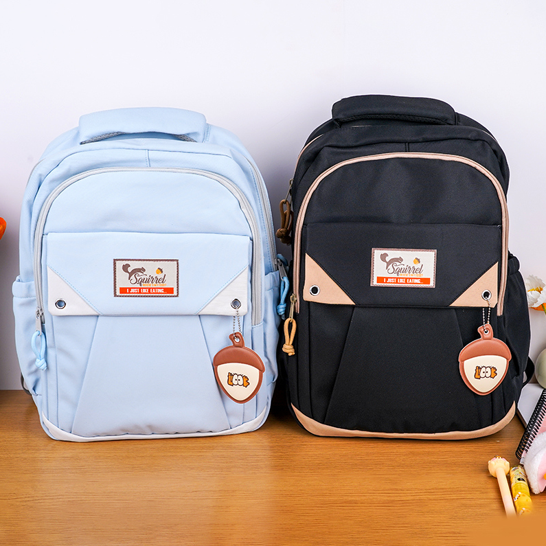 Retro Trendy Hazelnut Pendant Backpack