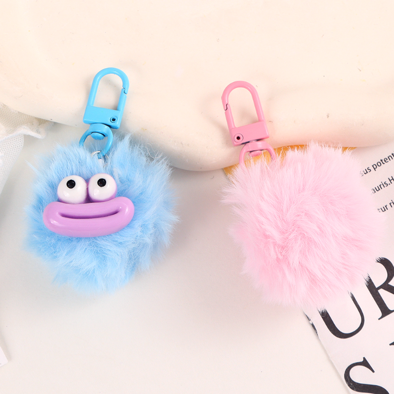 Cute Sausage Mouth Small Stuffed Doll Keychain