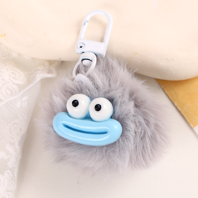 Cute Sausage Mouth Small Stuffed Doll Keychain