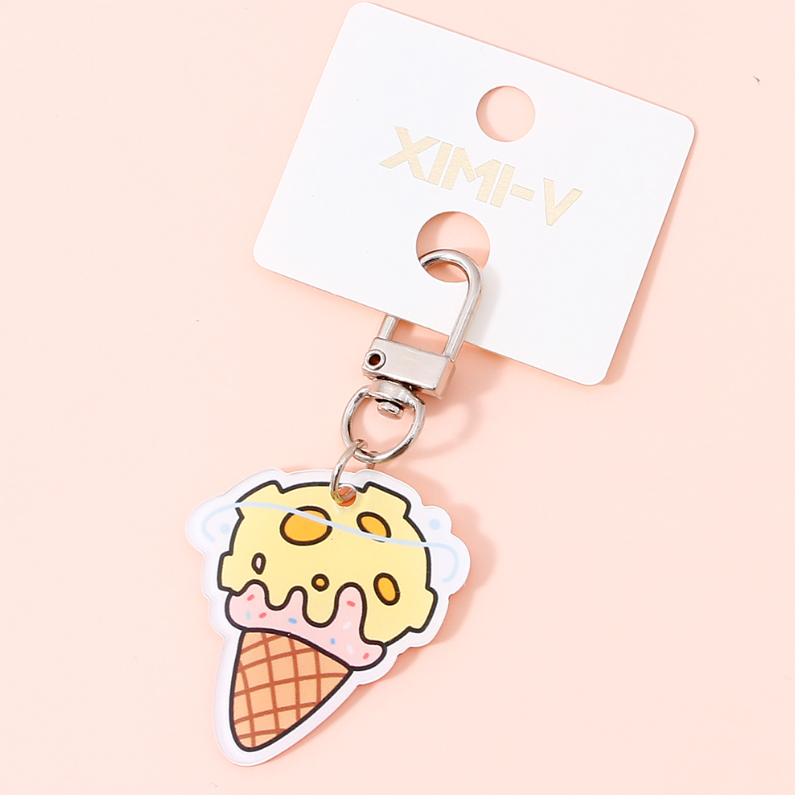 Assorted Basic Acrylic Keychain