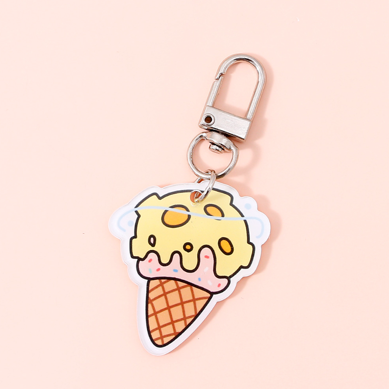 Assorted Basic Acrylic Keychain