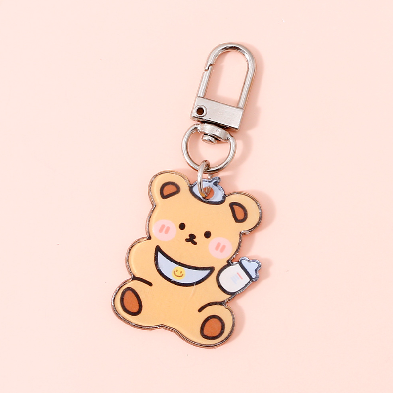 Assorted Basic Acrylic Keychain