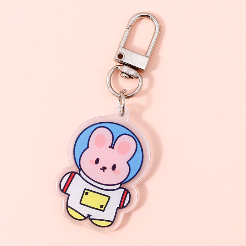 Assorted Basic Acrylic Keychain