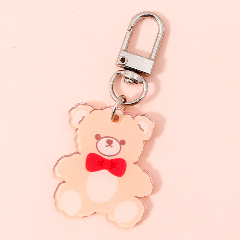 Assorted Basic Acrylic Keychain