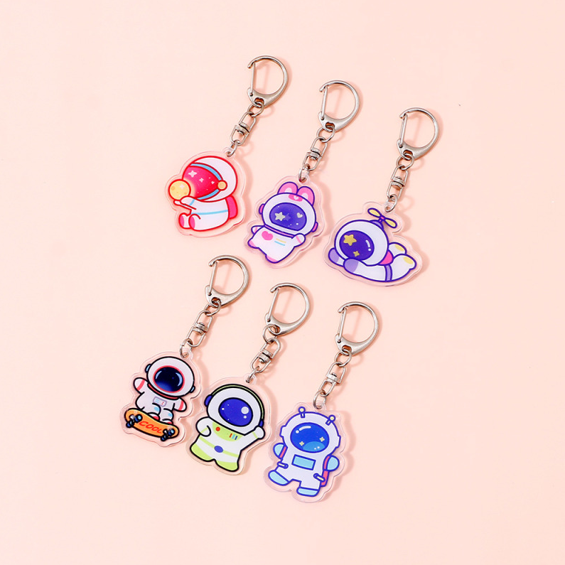 Astronaut Acrylic Keychain