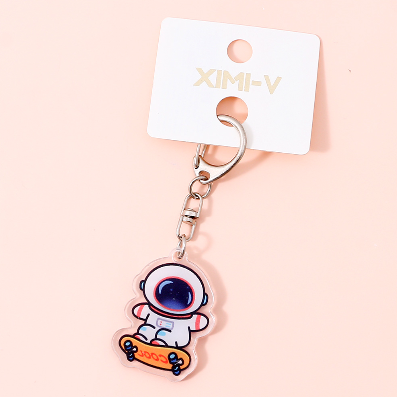 Astronaut Acrylic Keychain