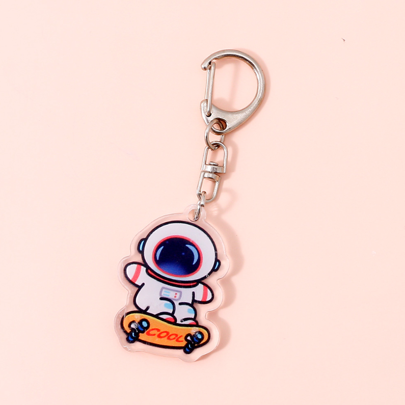Astronaut Acrylic Keychain