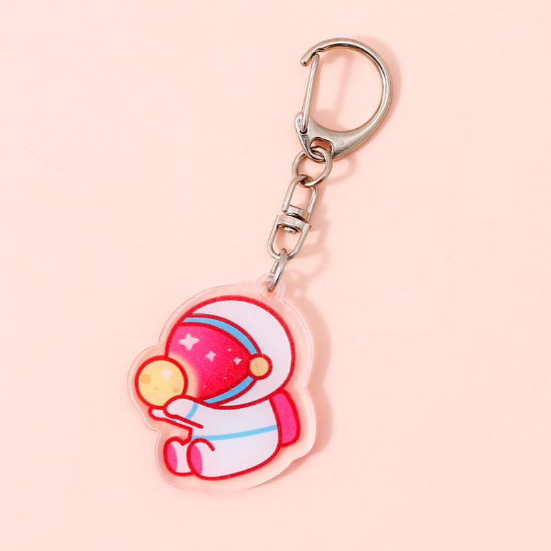 Astronaut Acrylic Keychain