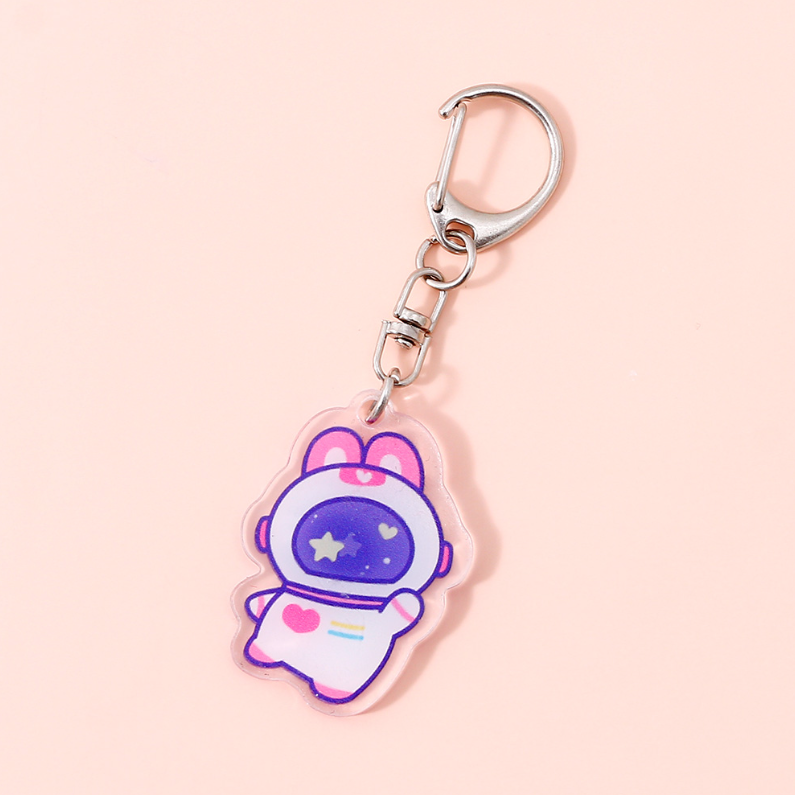 Astronaut Acrylic Keychain