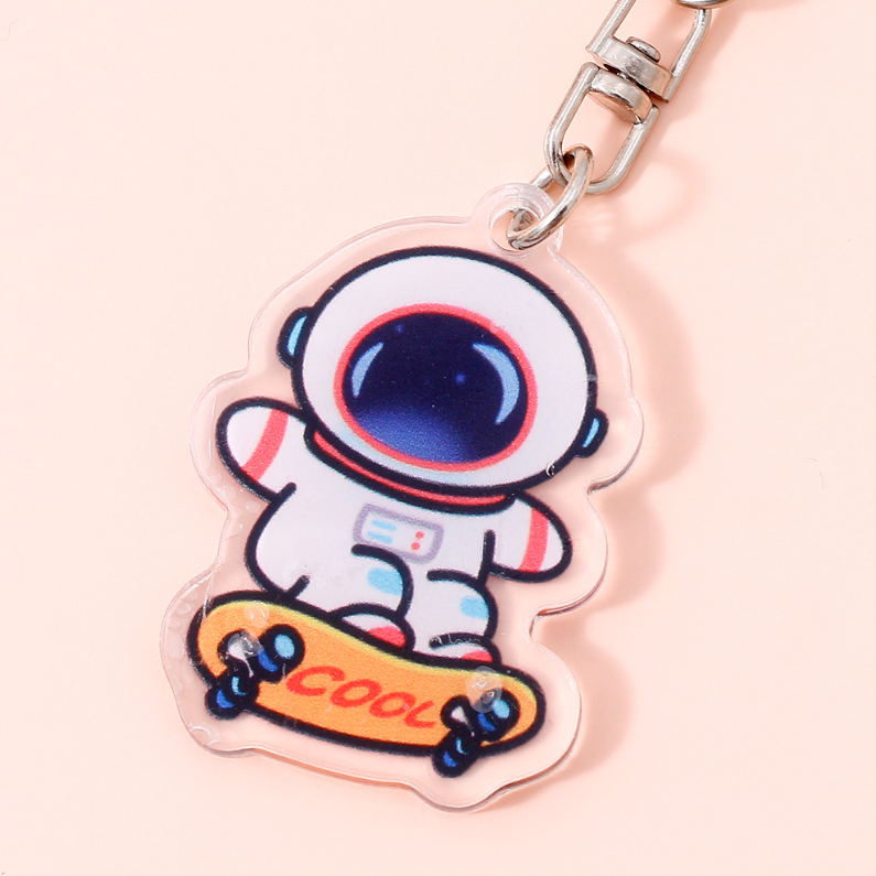 Astronaut Acrylic Keychain