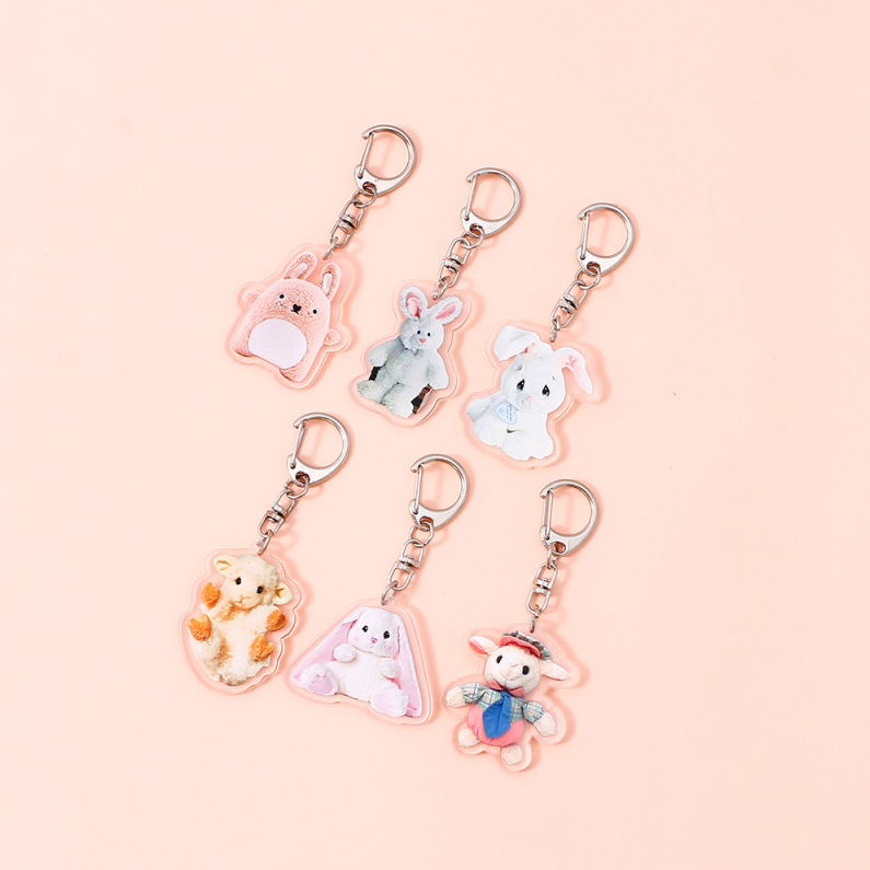 All-Match Trendy Acrylic Keychain
