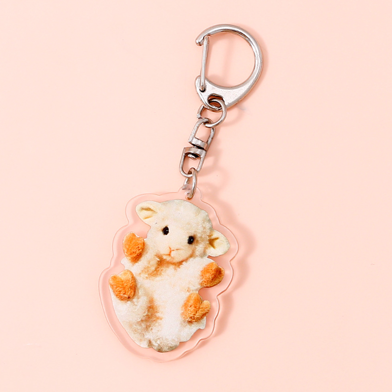 All-Match Trendy Acrylic Keychain