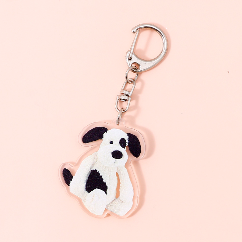 Puppy Family Acrylic Keychain
