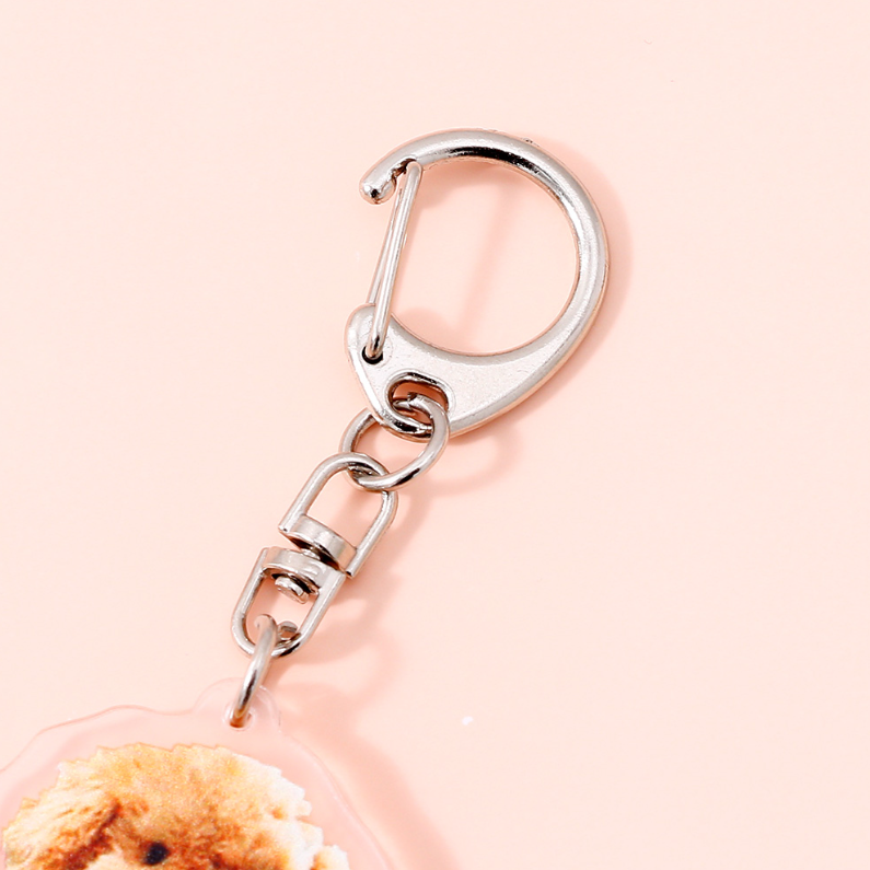 Puppy Family Acrylic Keychain