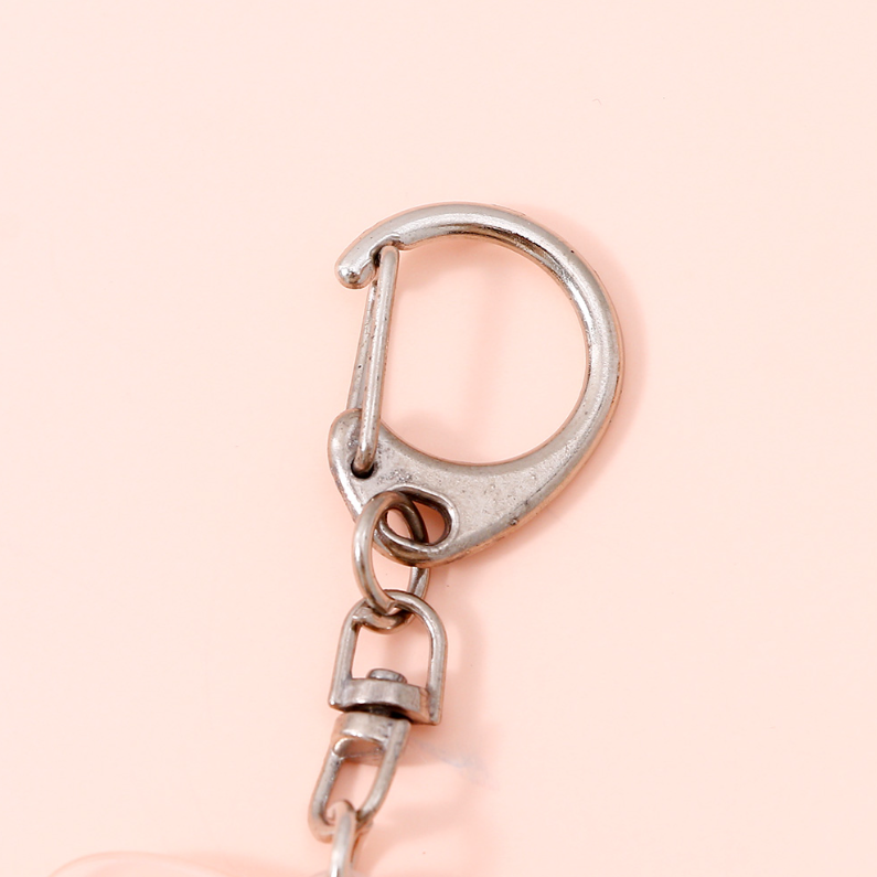 3D Kitten Acrylic Keychain