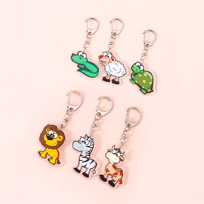 Zoo Acrylic Keychain