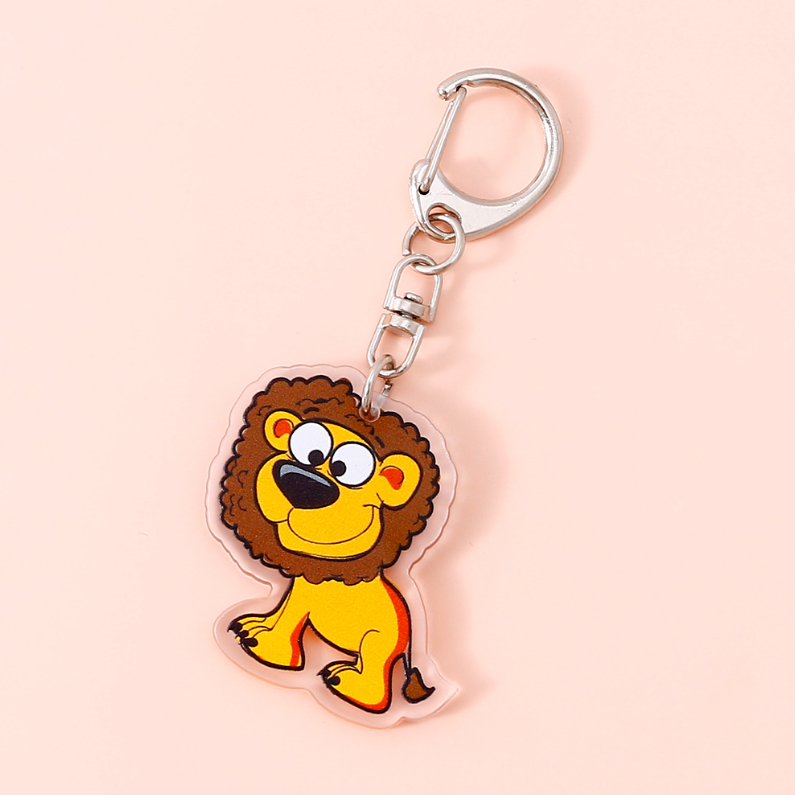 Zoo Acrylic Keychain