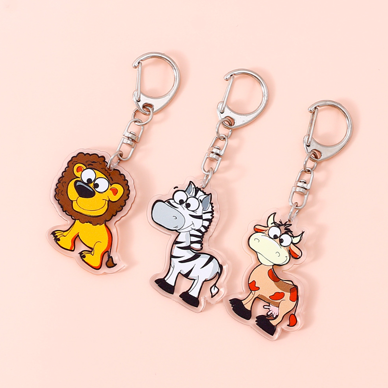 Zoo Acrylic Keychain