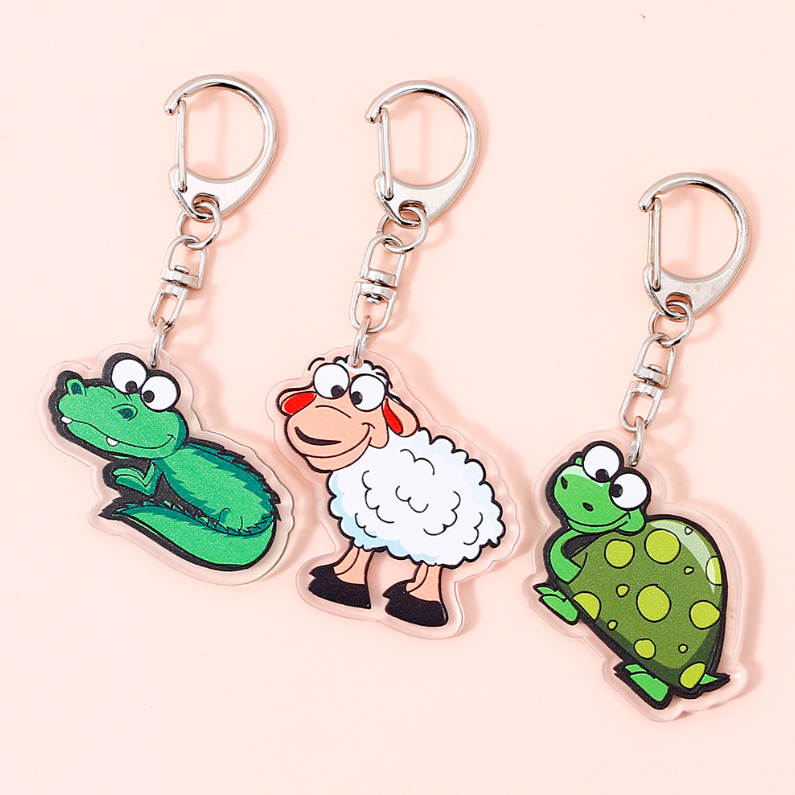 Zoo Acrylic Keychain