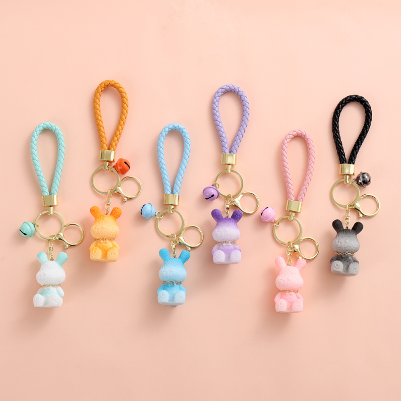 Space Bunny Keychain