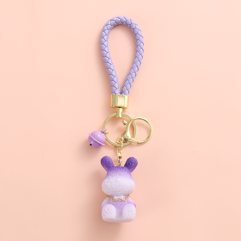 Space Bunny Keychain