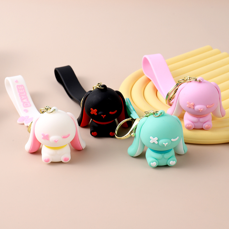 Cool Bunny Keychain