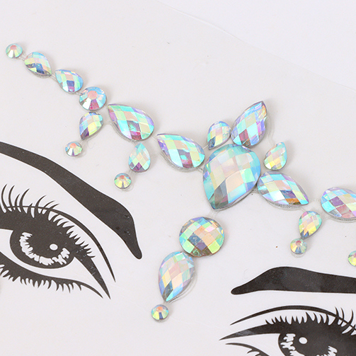 Facial Rhinestone Sticker 28#
