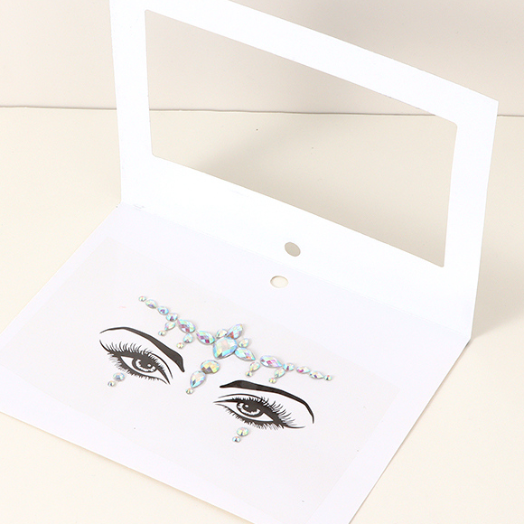 Facial Rhinestone Sticker 28#