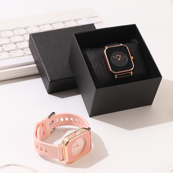 Simple advanced square fashion watch