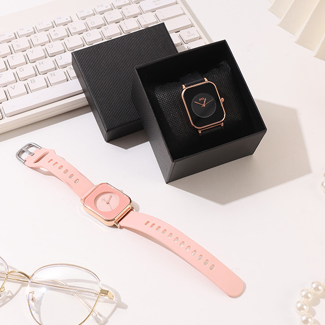Simple advanced square fashion watch