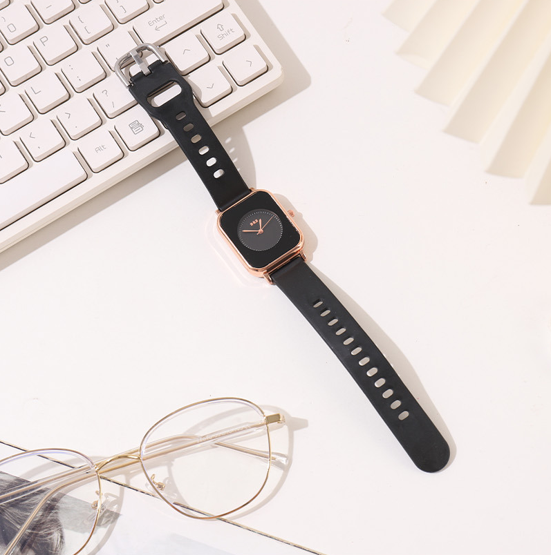 Simple advanced square fashion watch