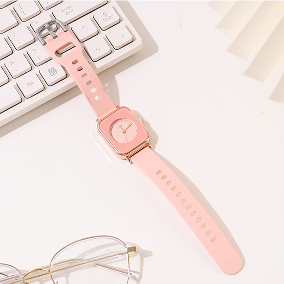 Simple advanced square fashion watch