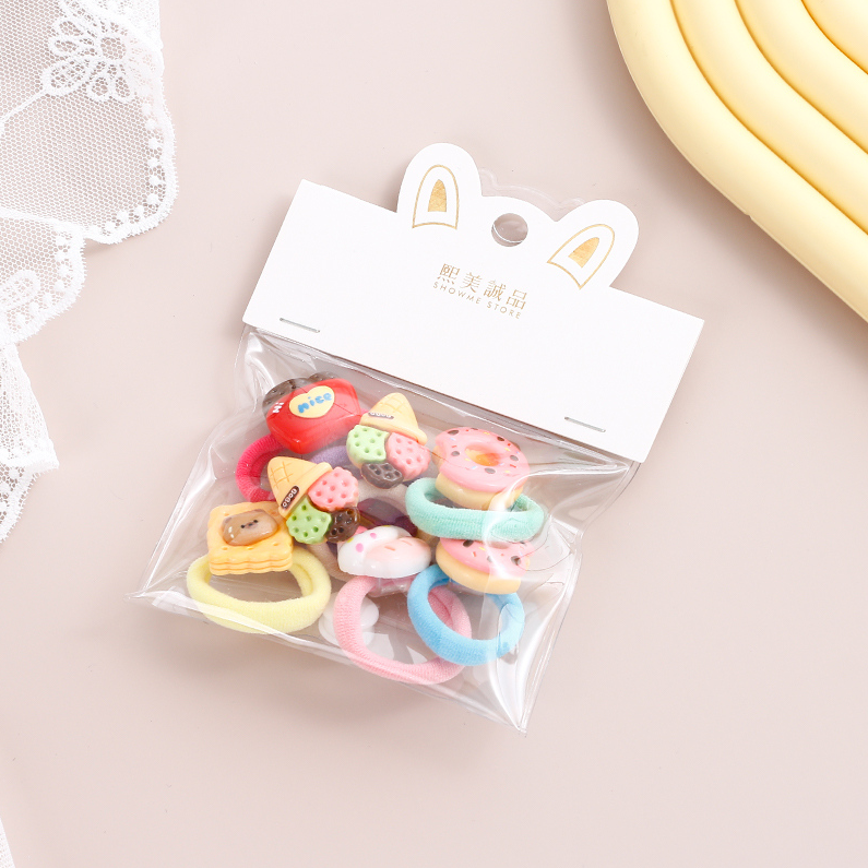 Cartoon rubber band 7 bags