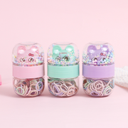 Cute bottled rubber band