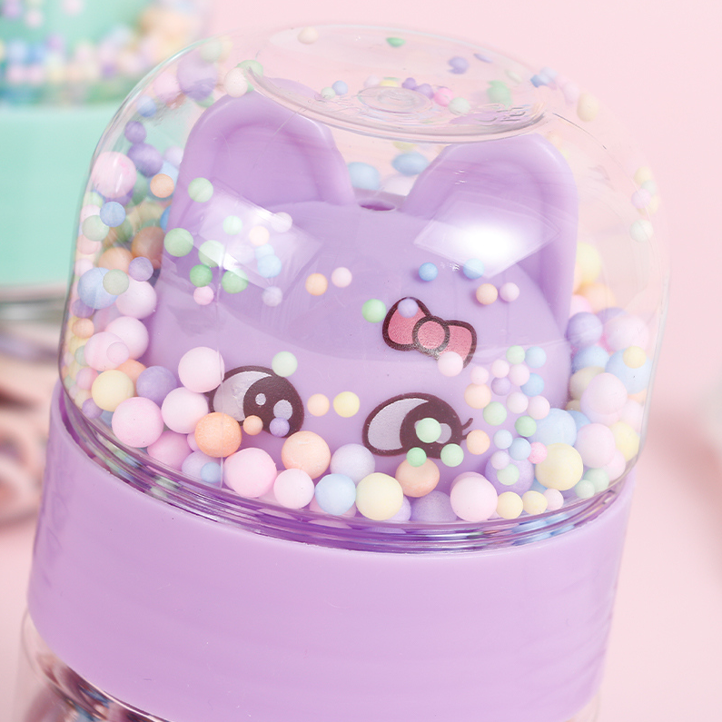 Cute bottled rubber band