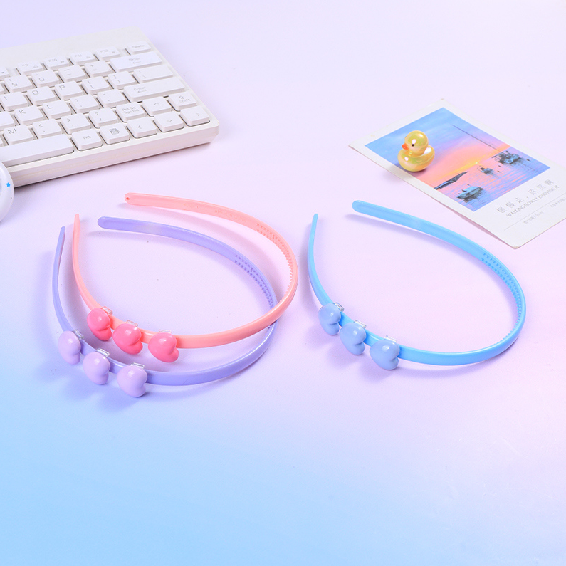 Three Heart Accessories Headband